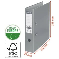 Esselte Standard A4 7,5cm bordó iratrendező