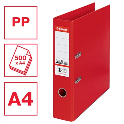 Esselte Standard A4 7,5cm piros iratrendező