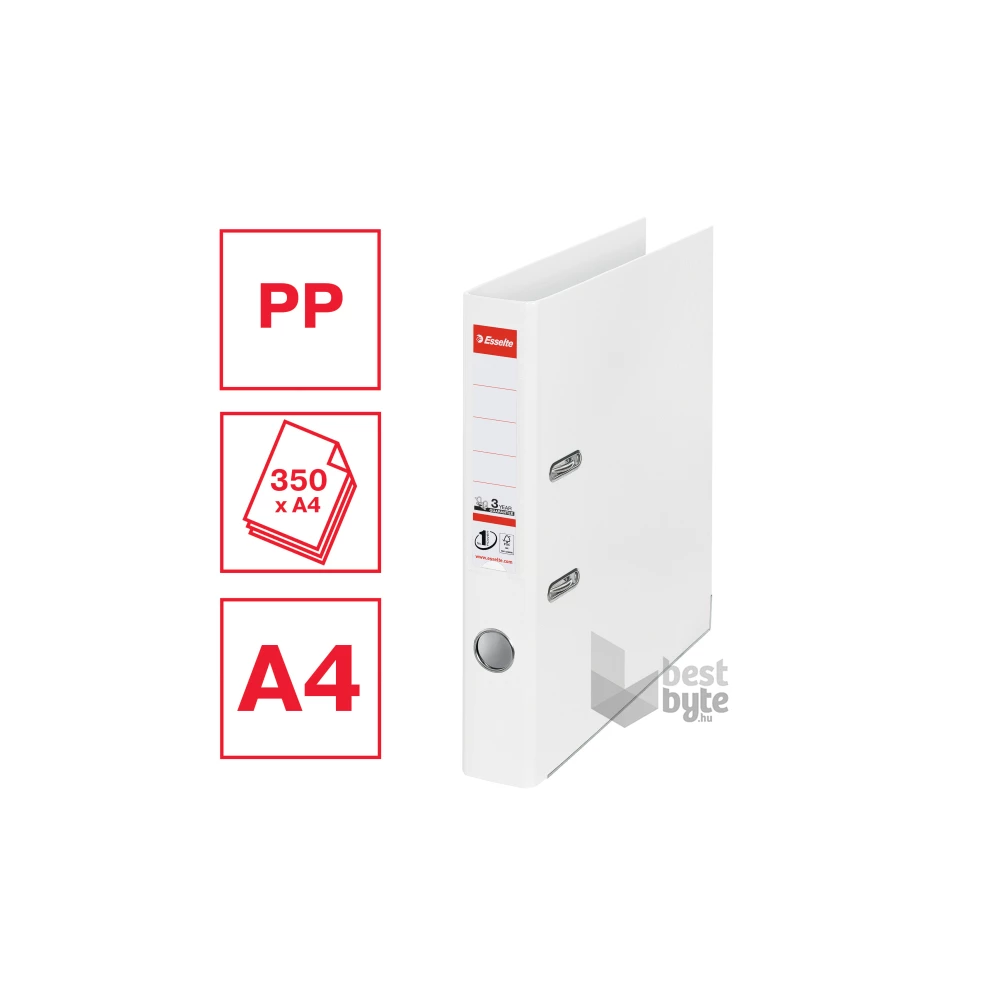 Esselte Standard Vivida A4 5cm fehér iratrendező