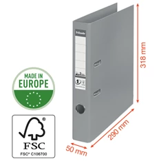 Esselte Standard Vivida A4 5cm fehér iratrendező