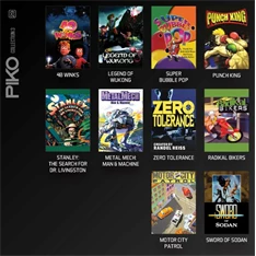 Evercade #29 PIKO Interactive Collection 3 10in1 Retro Multi Game játékszoftver csomag