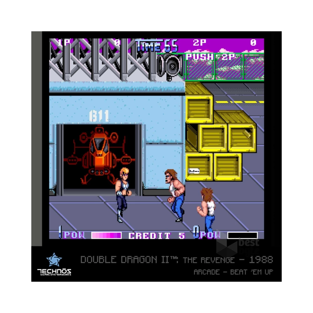 Evercade #30 Technos Arcade 1 8in1 Retro Multi Game játékszoftver csomag