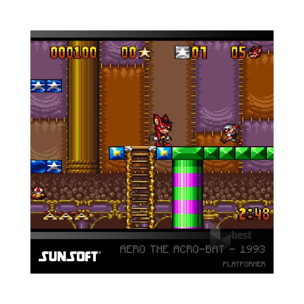Evercade #31 Sunsoft Collection 1 6in1 Retro Multi Game játékszoftver csomag