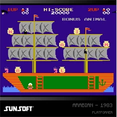 Evercade #31 Sunsoft Collection 1 6in1 Retro Multi Game játékszoftver csomag