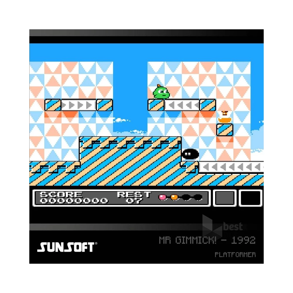 Evercade #31 Sunsoft Collection 1 6in1 Retro Multi Game játékszoftver csomag