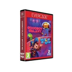 Evercade #35 Goodboy Galaxy/Witch N’ Wiz 2in1 Retro Multi Game játékszoftver csomag