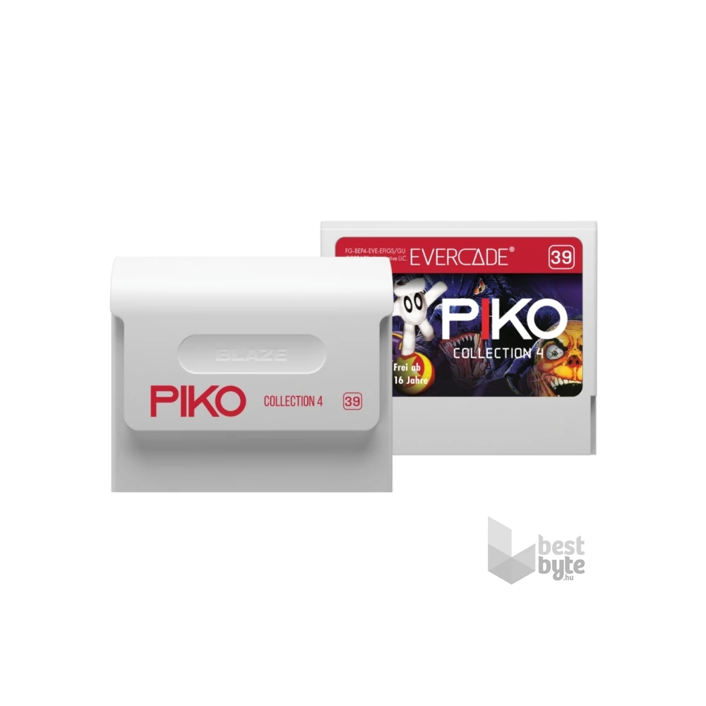 Evercade #39 Piko Interactive Collection 4 10in1 Retro Multi Game játékszoftver csomag