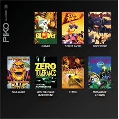 Evercade #39 Piko Interactive Collection 4 10in1 Retro Multi Game játékszoftver csomag