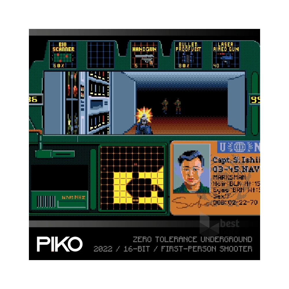 Evercade #39 Piko Interactive Collection 4 10in1 Retro Multi Game játékszoftver csomag