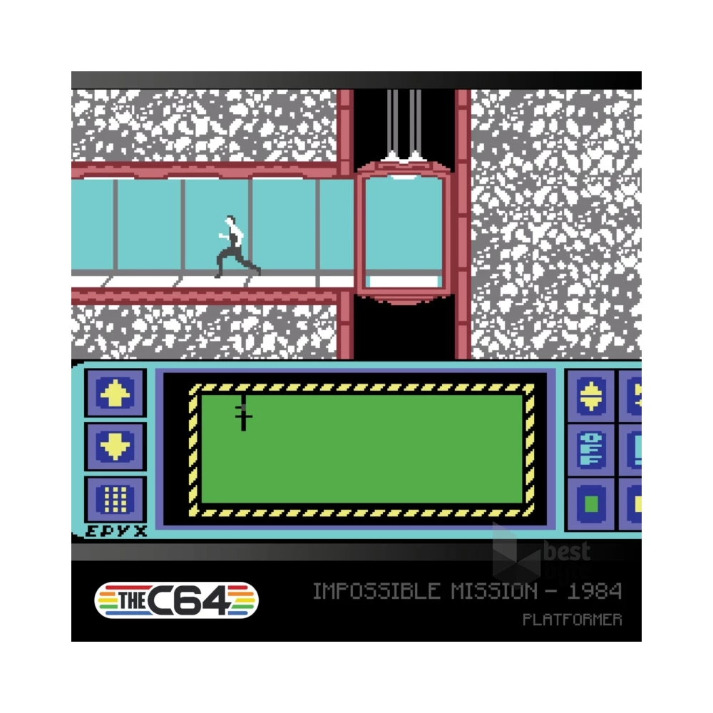 Evercade C1 The C64 Collection 1 14in1 Retro Multi Game játékszoftver csomag