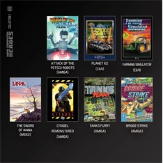 Evercade #C5 Home Computer Heroes Collection 7in1 Retro Multi Game játékszoftver csomag