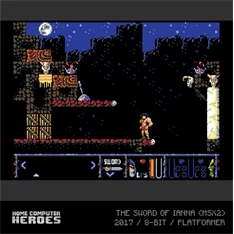 Evercade #C5 Home Computer Heroes Collection 7in1 Retro Multi Game játékszoftver csomag