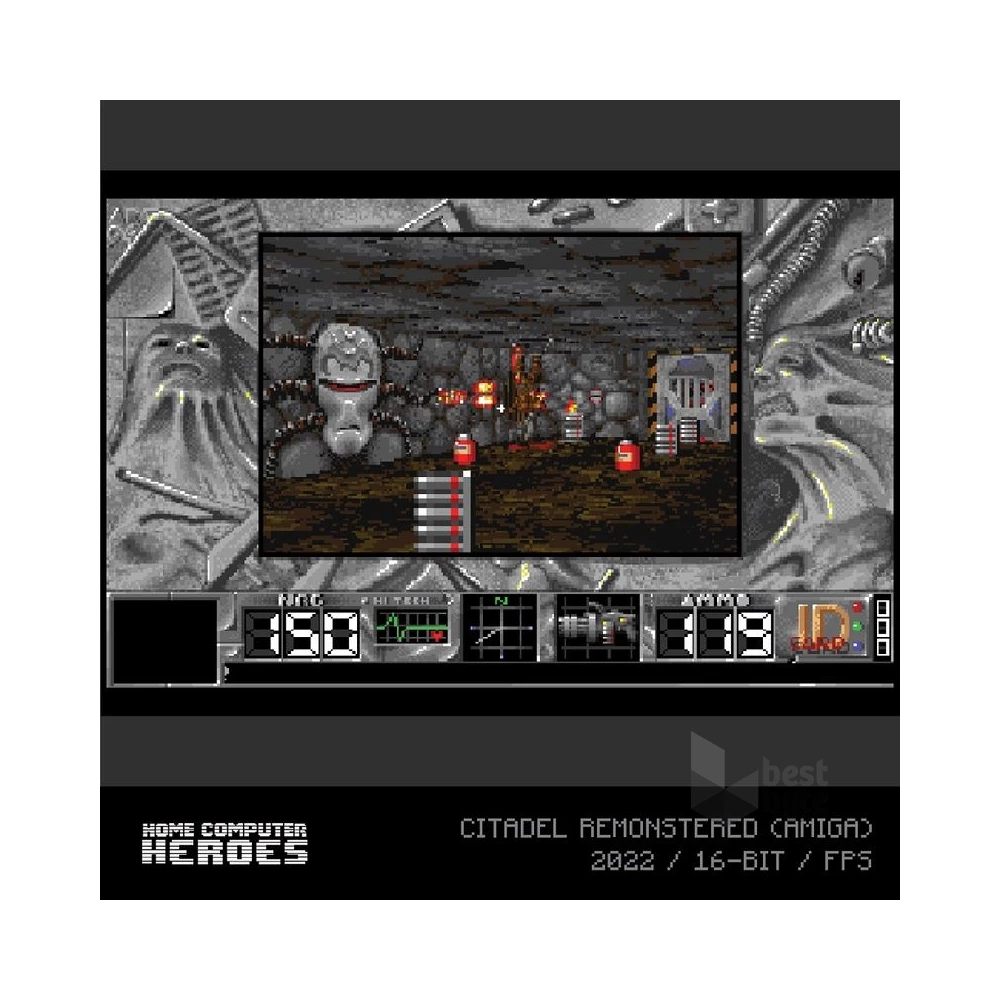 Evercade #C5 Home Computer Heroes Collection 7in1 Retro Multi Game játékszoftver csomag