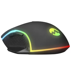 Everest RAGE-X2 RGB LED vezetékes fekete optikai gamer egér