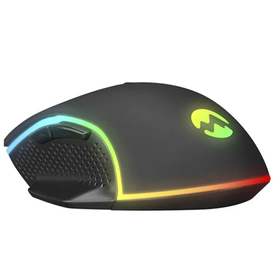 Everest RAGE-X2 RGB LED vezetékes fekete optikai gamer egér
