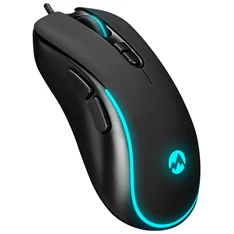 Everest SM-G58 X-HAMMER RGB LED vezetékes fekete optikai gamer egér