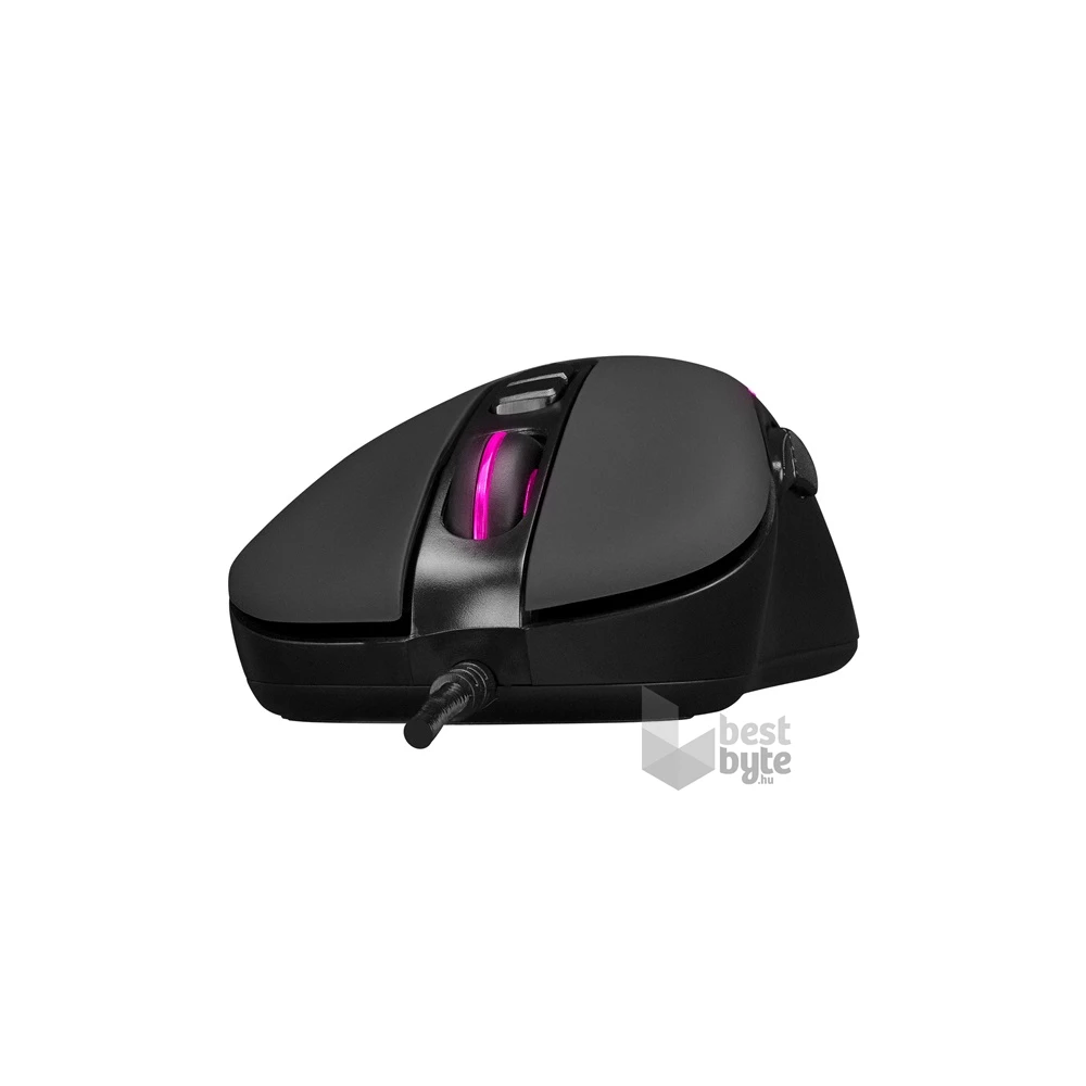 Everest SM-G58 X-HAMMER RGB LED vezetékes fekete optikai gamer egér