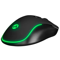 Everest SM-G58 X-HAMMER RGB LED vezetékes fekete optikai gamer egér