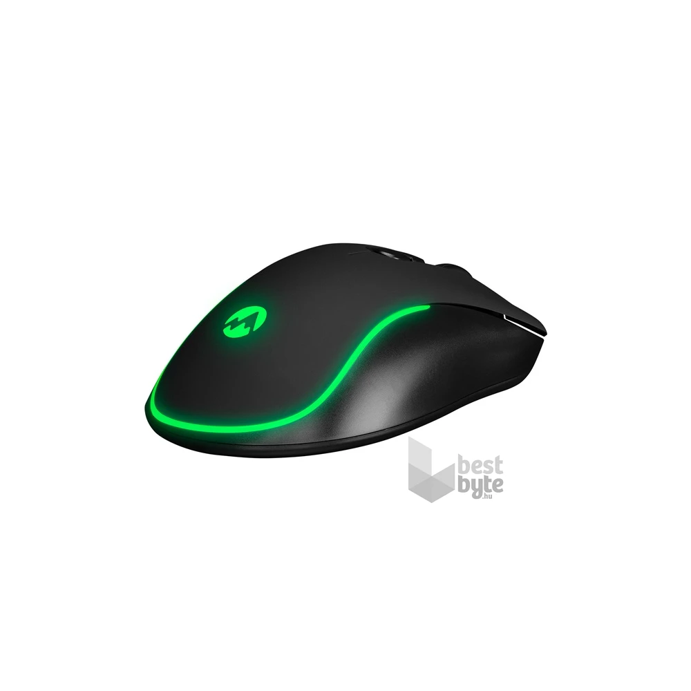 Everest SM-G58 X-HAMMER RGB LED vezetékes fekete optikai gamer egér