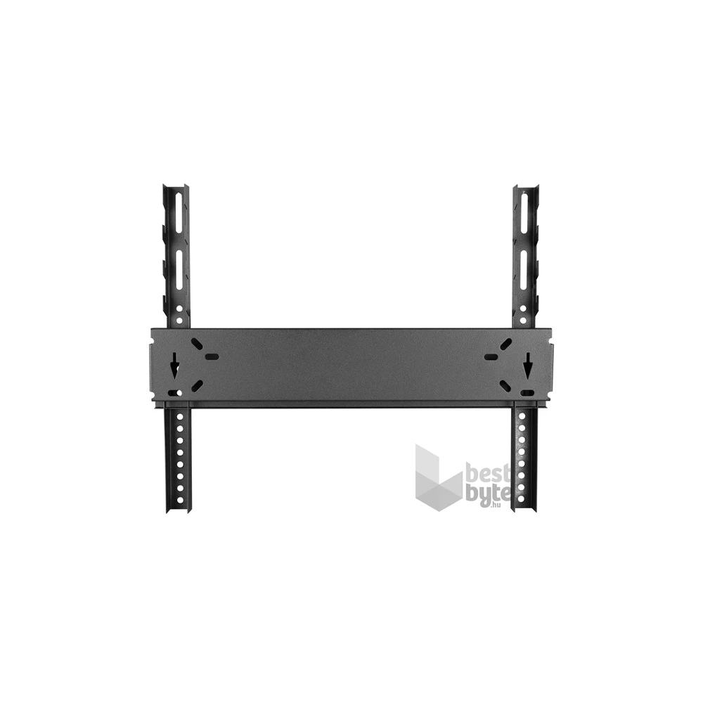 Everest TK-25 12"-40" ultra keskeny fekete fali TV konzol