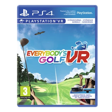 Everybody`s Golf VR PS4 játékszoftver