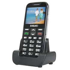 Evolveo Easyphone XD EP-600 2,3" fekete mobiltelefon