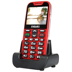 Evolveo Easyphone XD EP-600 2,3" piros mobiltelefon