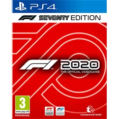 F1 2020 Seventy Edition PS4 játékszoftver