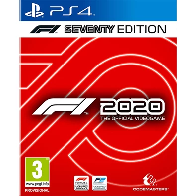 F1 2020 Seventy Edition PS4 játékszoftver