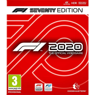 F1 2020 Seventy Edition Xbox One játékszoftver
