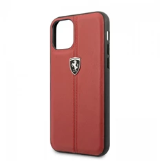 FERRARI iPhone 11 Pro függőlegesen csíkozott piros keménytok