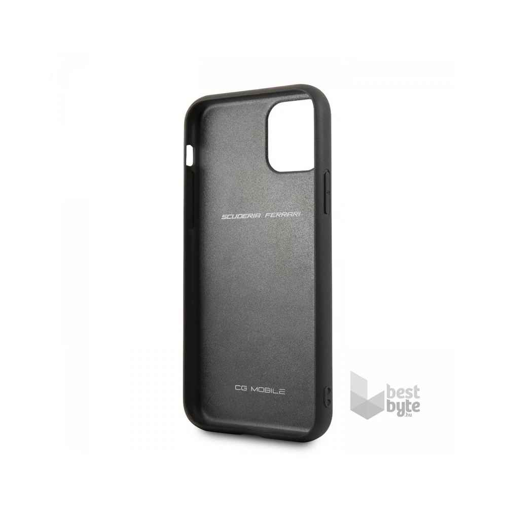 FERRARI iPhone 11 Pro függőlegesen csíkozott piros hátlap