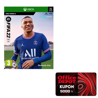 FIFA 22 Xbox Series játékszoftver + Office Depot kupon