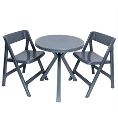 FLAIR 61604 antracit balkon szett