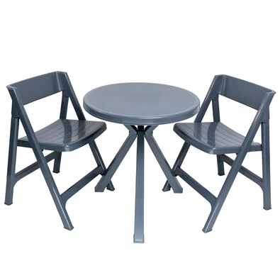 FLAIR 61604 antracit balkon szett