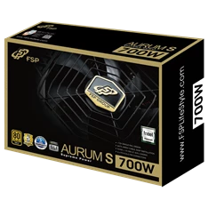 FSP Aurum S 700W fekete Gamer 80+ Gold tápegység