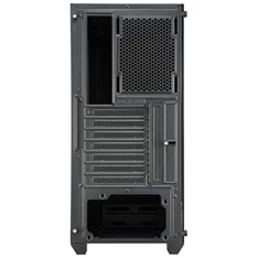 FSP CMT212G táp nélküli ablakos Mid Tower számítógépház fekete