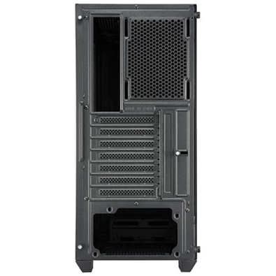 FSP CMT212G táp nélküli ablakos Mid Tower számítógépház fekete