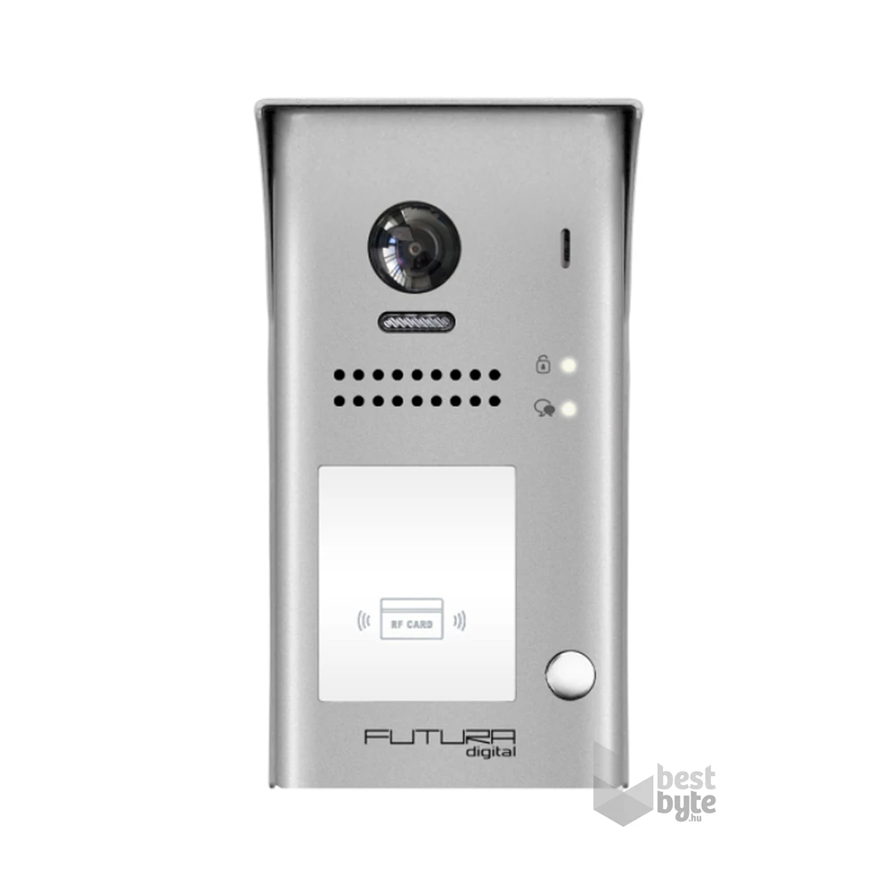 FUTURA VDT-607/ID/S1 2.0 MP/1700-s látószög/1 lakásos/színes videó kaputelefon kamera egység