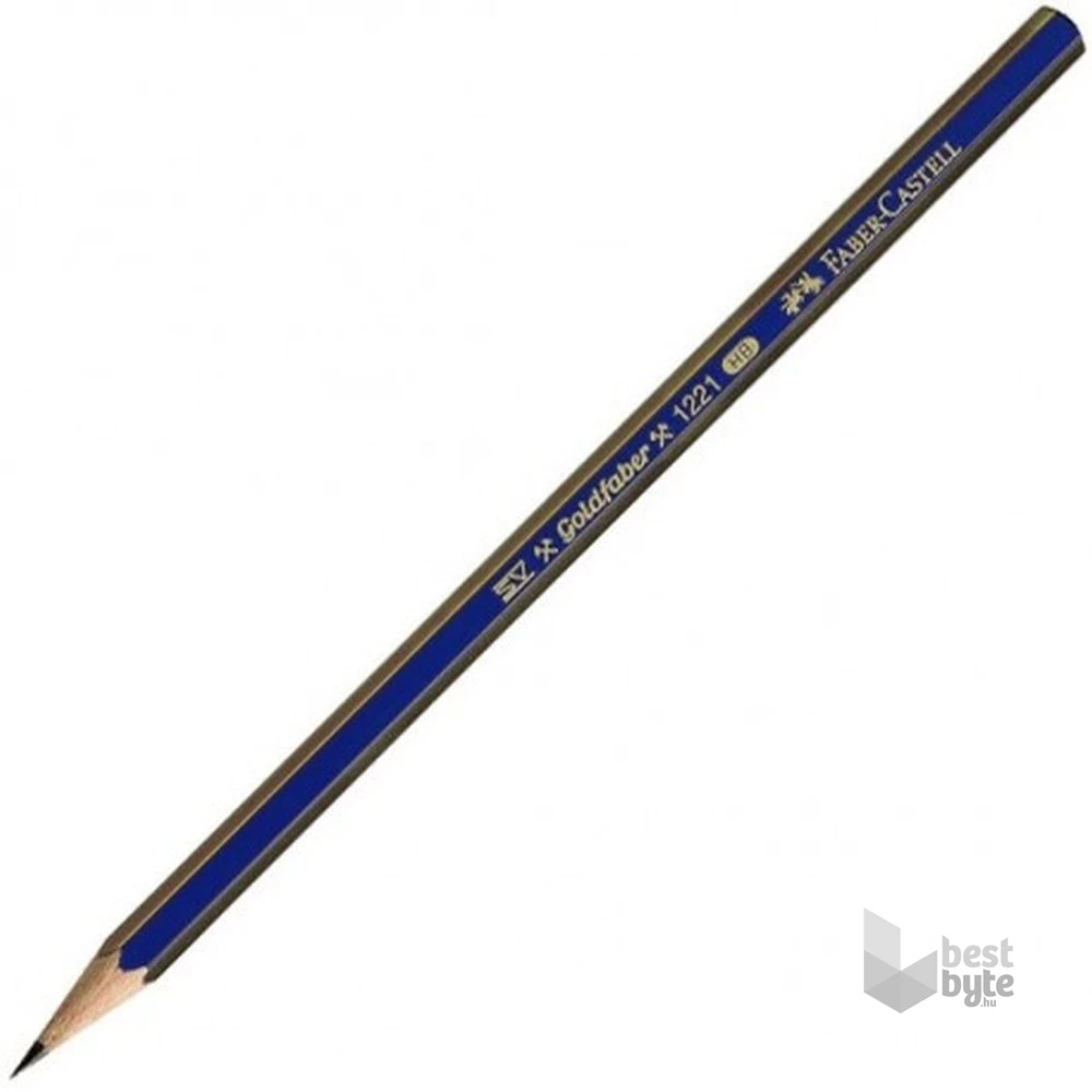 Faber-Castell Goldfaber 1221 hatszögletű 5B grafitceruza