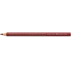 Faber-Castell Grip Jumbo háromszögletű gesztenyebarna színes ceruza