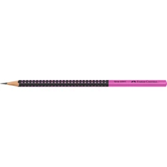 Faber-Castell Grip 2001 háromszögletű kéttónusú fekete/rózsaszín HB grafitceruza Faber-Castell Grip 2001 háromszögletű kéttónusú fekete/rózsaszín HB grafitceruza