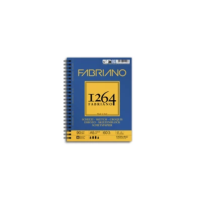 Fabriano 1264 Sketch 90 g A5 60 lap spirál rajz- és vázlattömb
