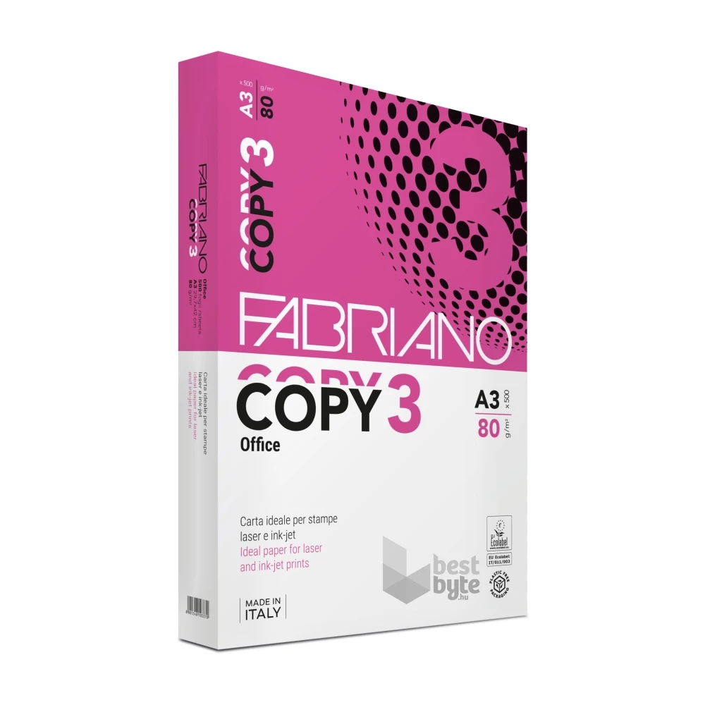 Fabriano Copy 3 Office A3 80g másolópapír