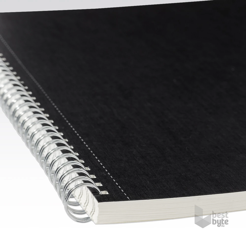 Fabriano Ecoqua A4 70lapos fekete vonalas spirálfüzet