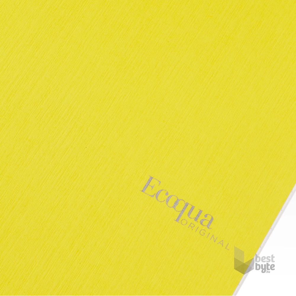 Fabriano Ecoqua A4 70lapos sárga kockás spirálfüzet