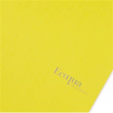 Fabriano Ecoqua A4 70lapos sárga vonalas spirálfüzet