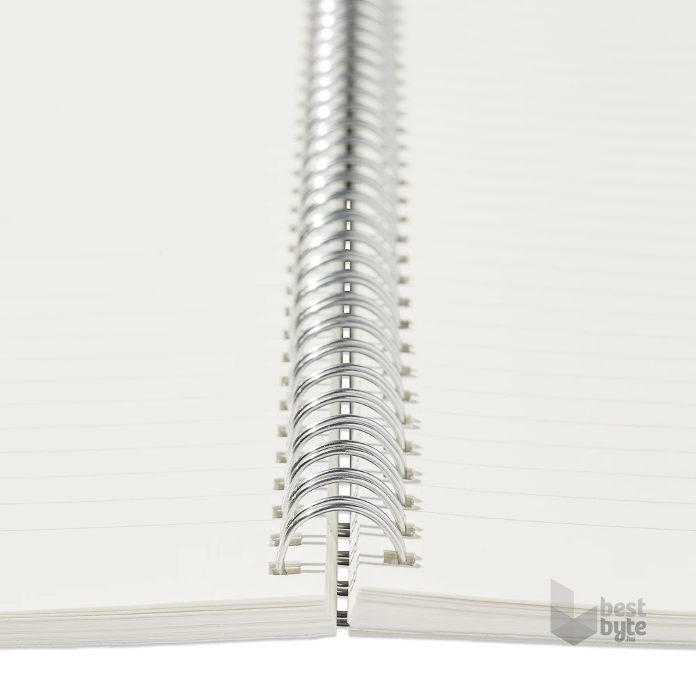 Fabriano Ecoqua A4 70lapos sárga vonalas spirálfüzet