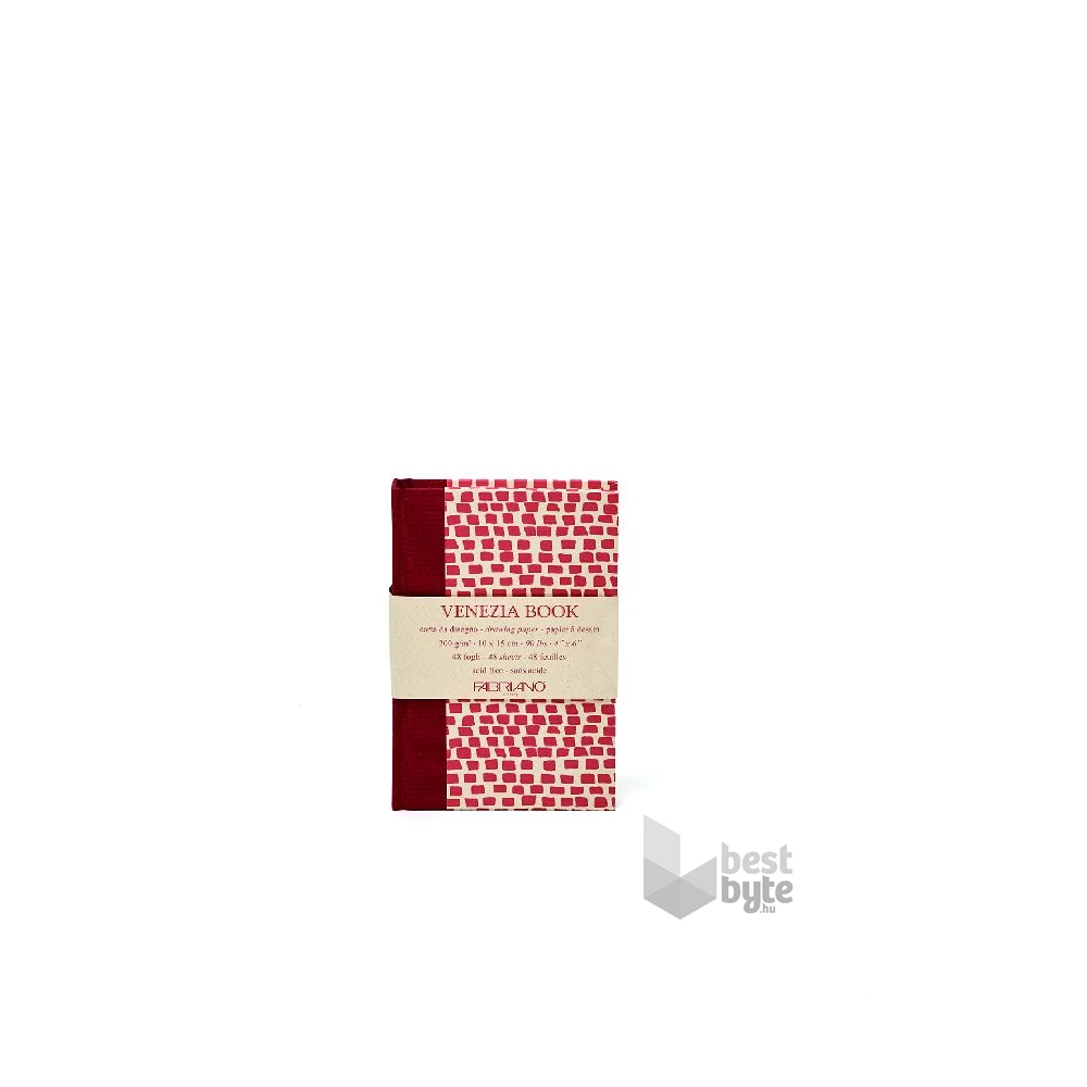 Fabriano Venezia 200g 10x15cm 48lapos, rajz- és vázlatfüzet