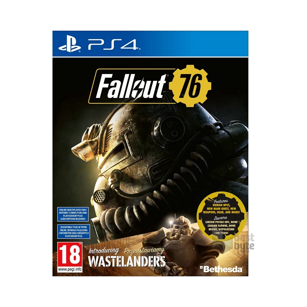 Fallout 76 PS4 játékszoftver